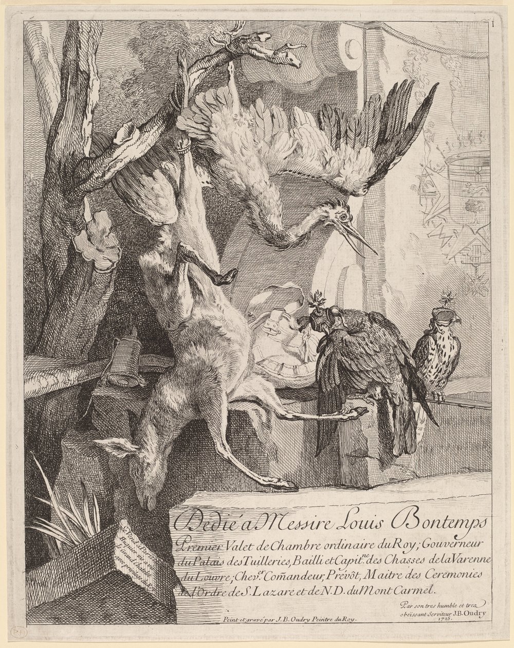 封面 作者 让·巴蒂斯特·奥德里（Jean Baptiste Oudry）