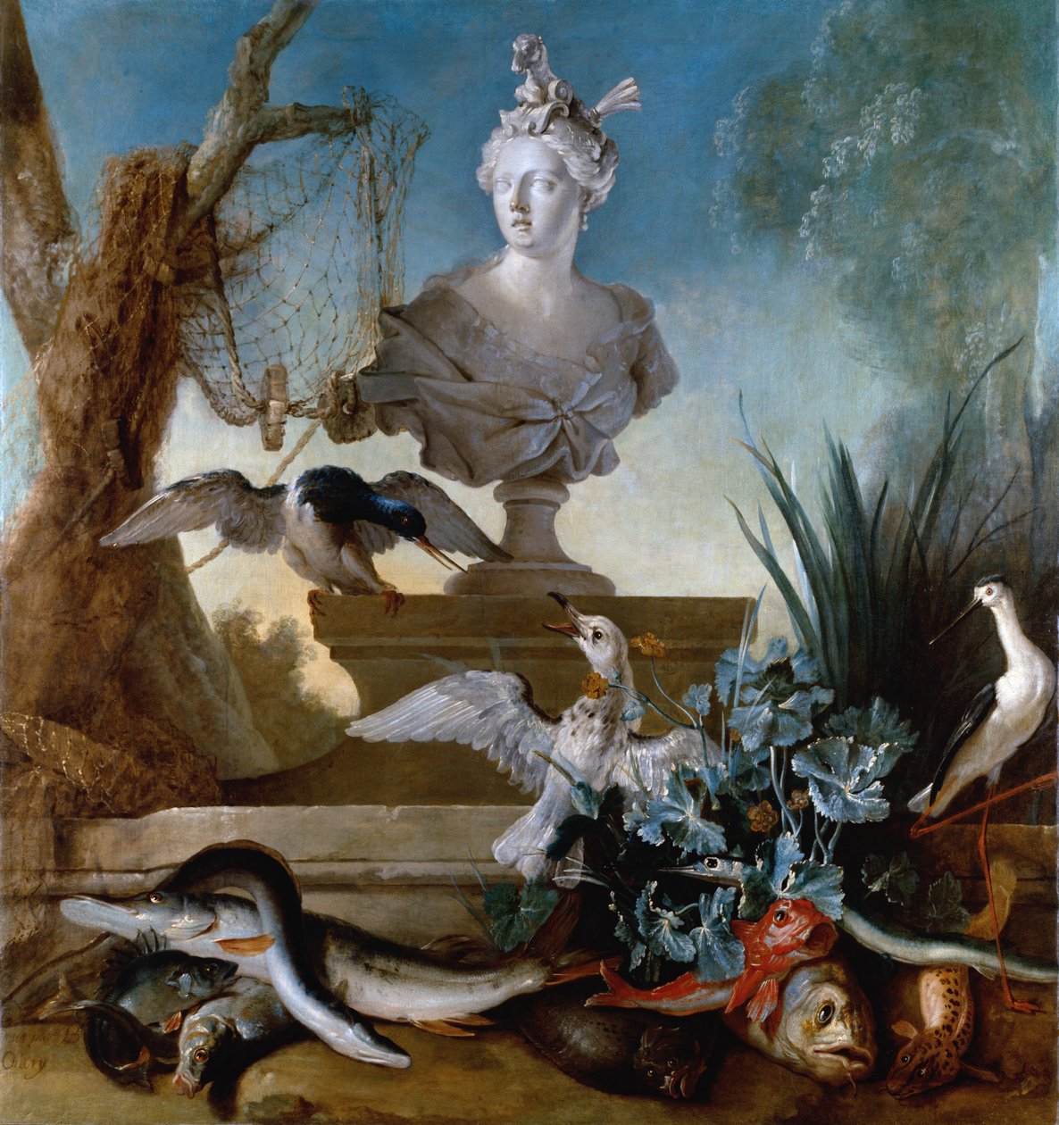 四大洲：亚洲，1722年（另见115958） 作者 让·巴蒂斯特·奥德里（Jean Baptiste Oudry）