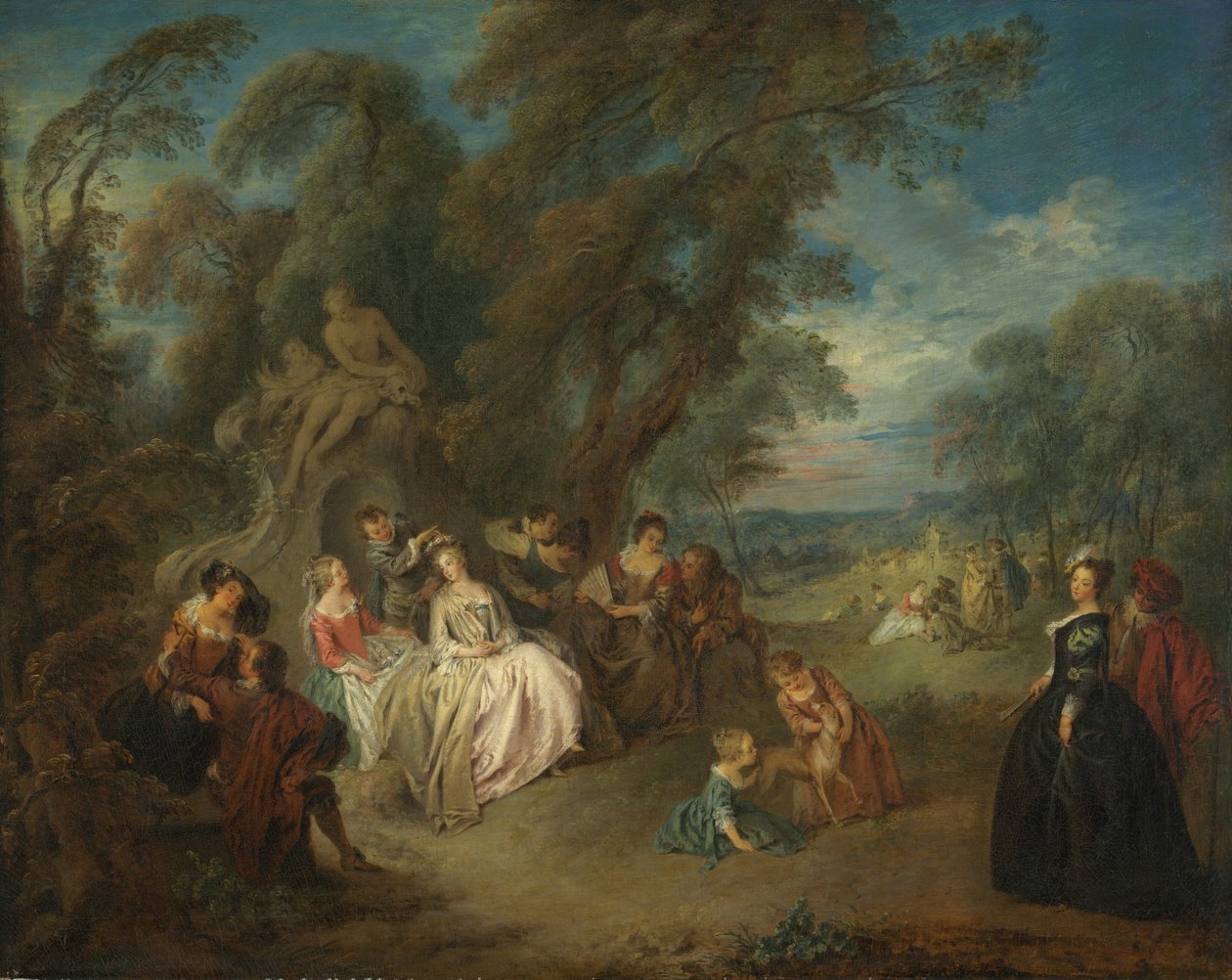 Fête Champêtre, c. 1730. 作者 让·巴蒂斯特·帕特