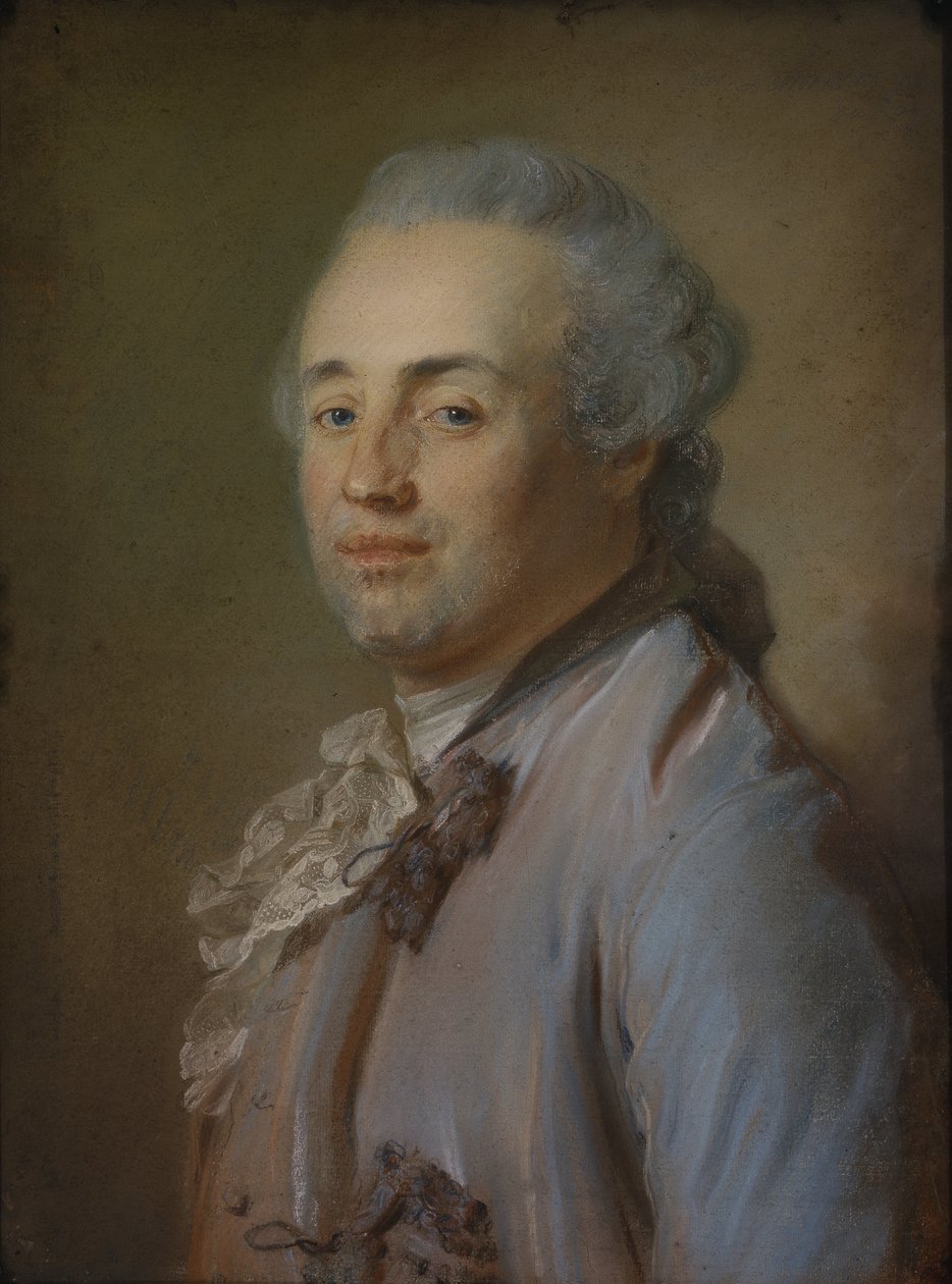 Abel Francois Poisson de Vandieres, marquis de Marigny (1727-1781)，作者 Perronneau, Jean Baptiste (1715-1783)。 布里斯托尔板上的粉彩。 尺寸：64x50 厘米。 斯德哥尔摩国家博物馆 作者 让-巴蒂斯特·佩罗诺
