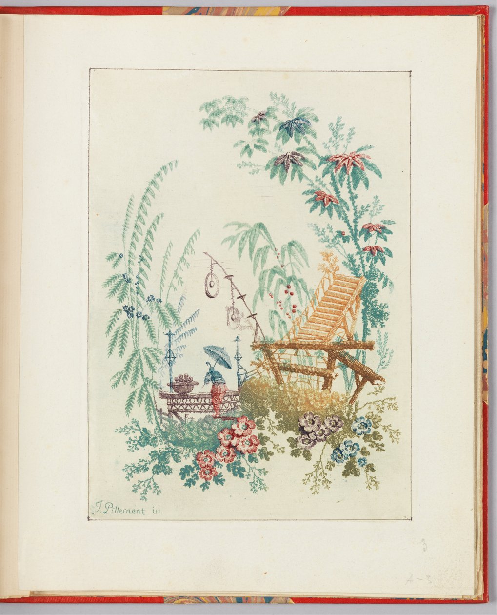 装饰设计选自《Nouvelle suite de cahiers arabesques chinois a l