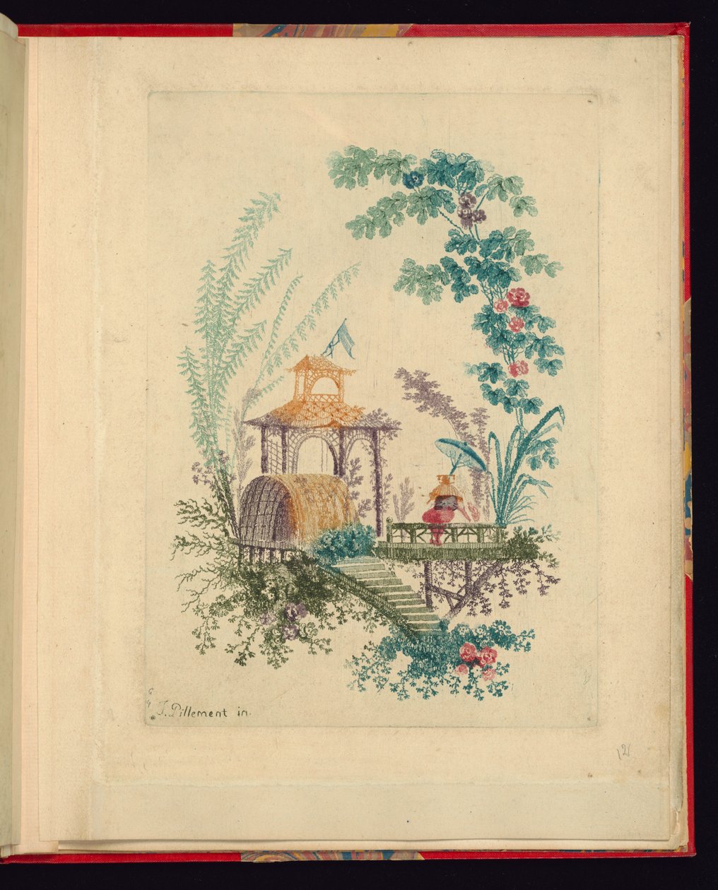 装饰设计选自《Nouvelle suite de cahiers chinois a l