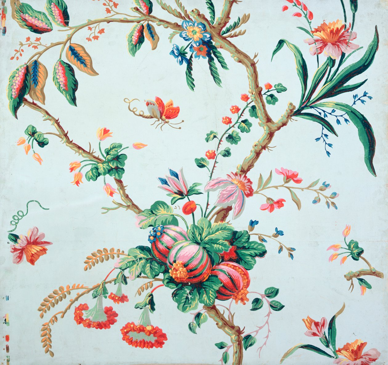 花卉壁纸设计 作者 让·巴蒂斯特·雷维永