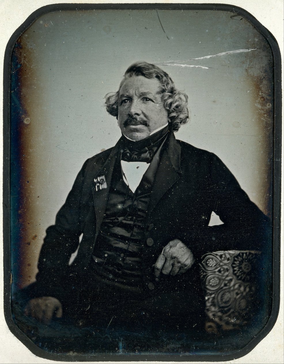 路易斯·雅克·曼德·达盖尔 作者 Jean Baptiste Sabatier印迹