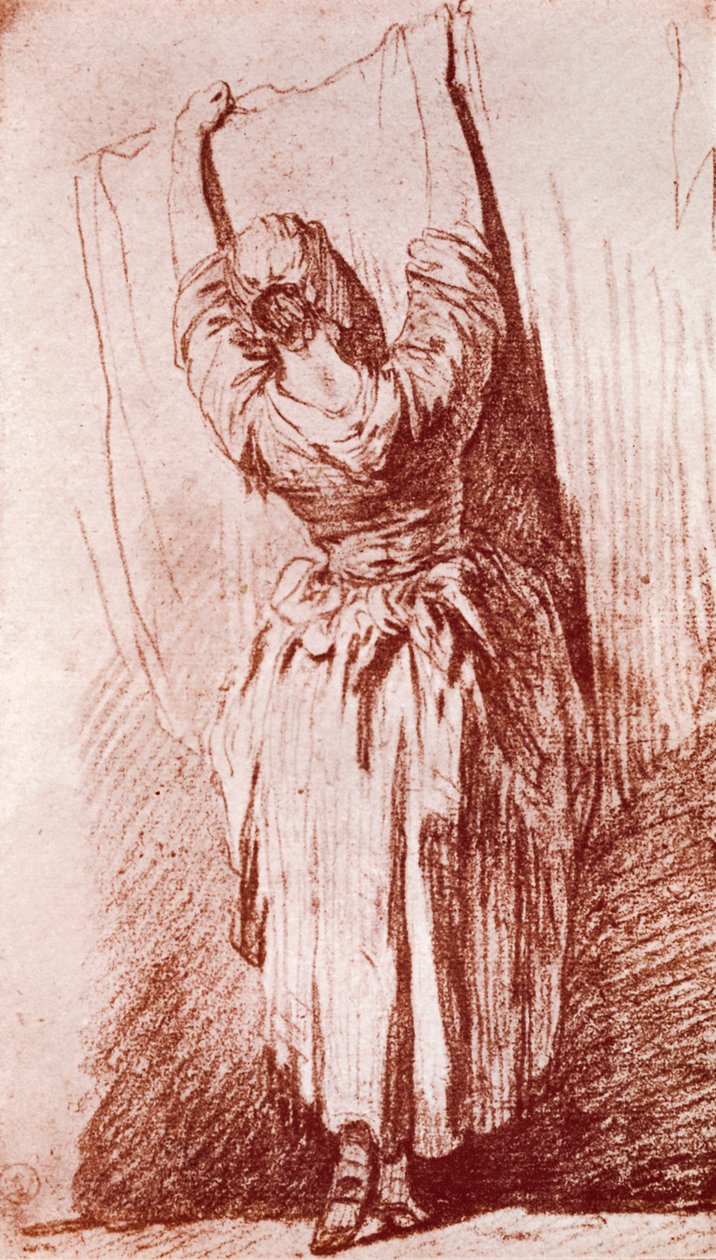 挂起洗手间，1913年。 作者 让·巴蒂斯特·西蒙·查尔丁