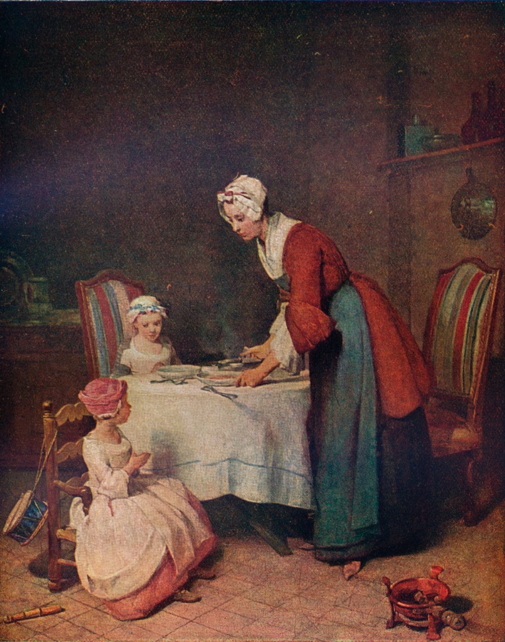 Ø乐恩肉类，c1740之前。 1911年 作者 让·巴蒂斯特·西蒙·查尔丁