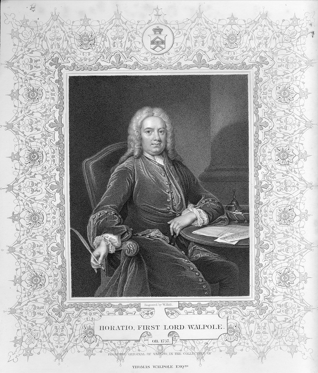 Horatio Walpole 作者 让·巴蒂斯特·凡鲁