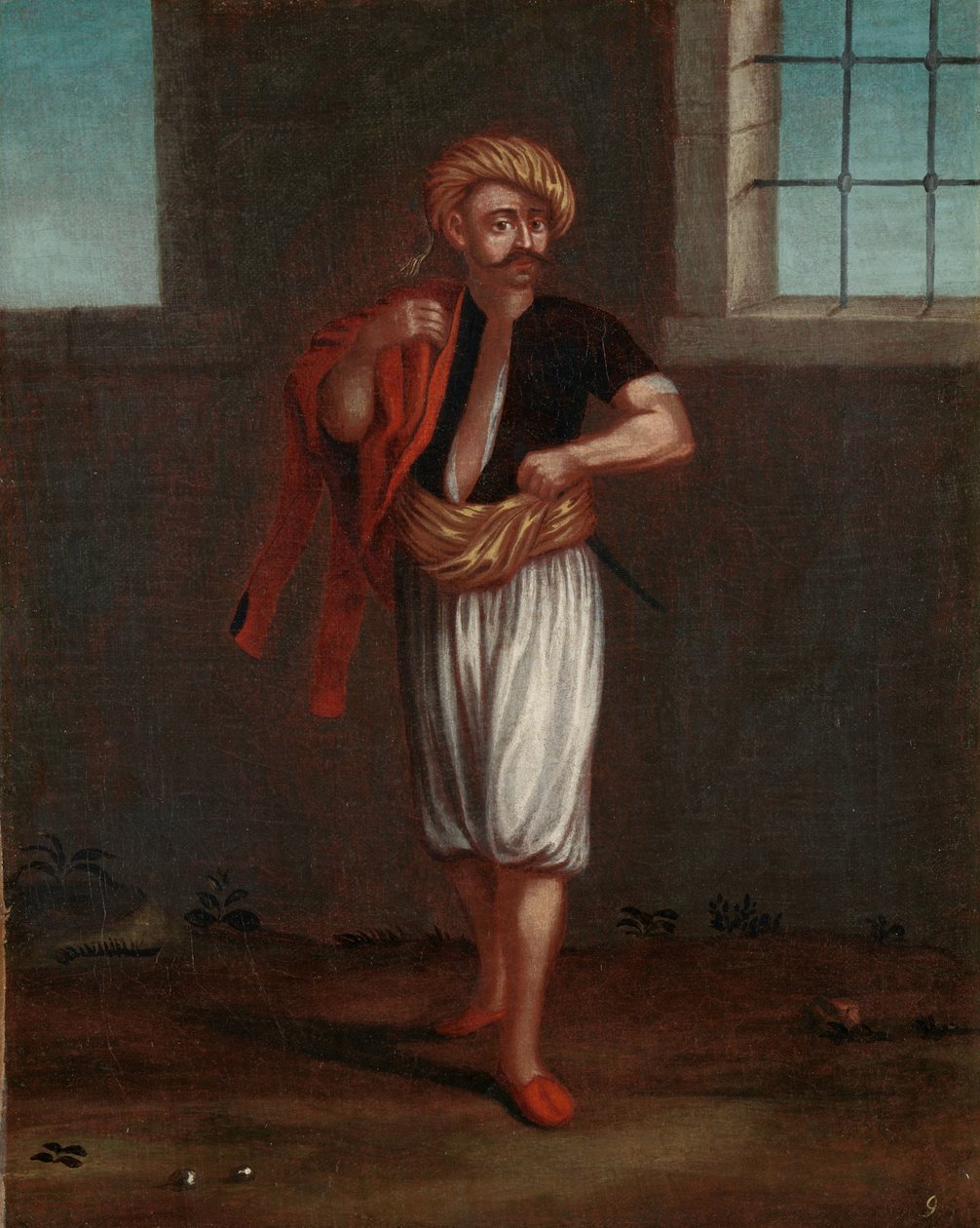 阿尔巴尼亚水手 作者 Jean Baptiste Vanmour（工作室）