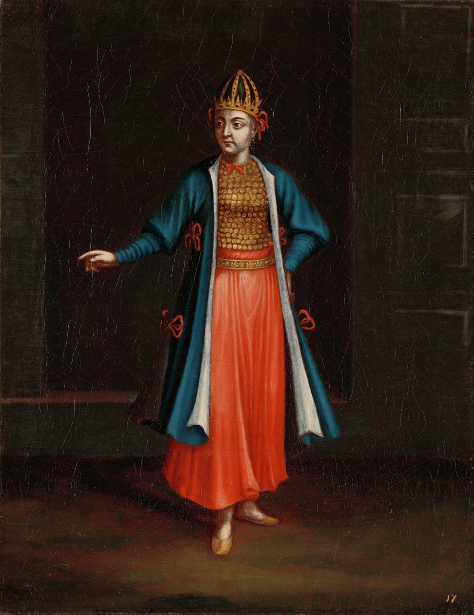 保加利亚海岸的女人 作者 Jean Baptiste Vanmour（工作室）