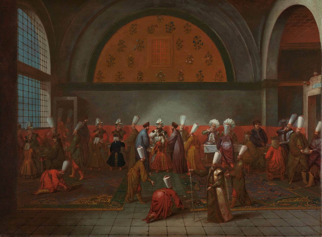 Cornelis Calkoen大使的荣誉膳食，编号：172-7-30 作者 让·巴蒂斯特·范穆尔