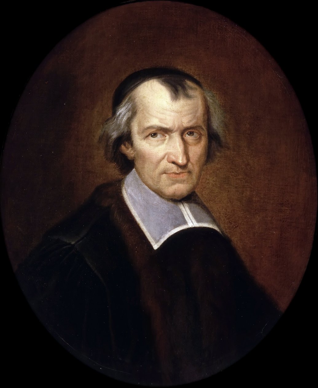 安托万·阿尔诺（Antoine Arnauld）肖像1612-1694 作者 让·巴蒂斯特·尚佩恩