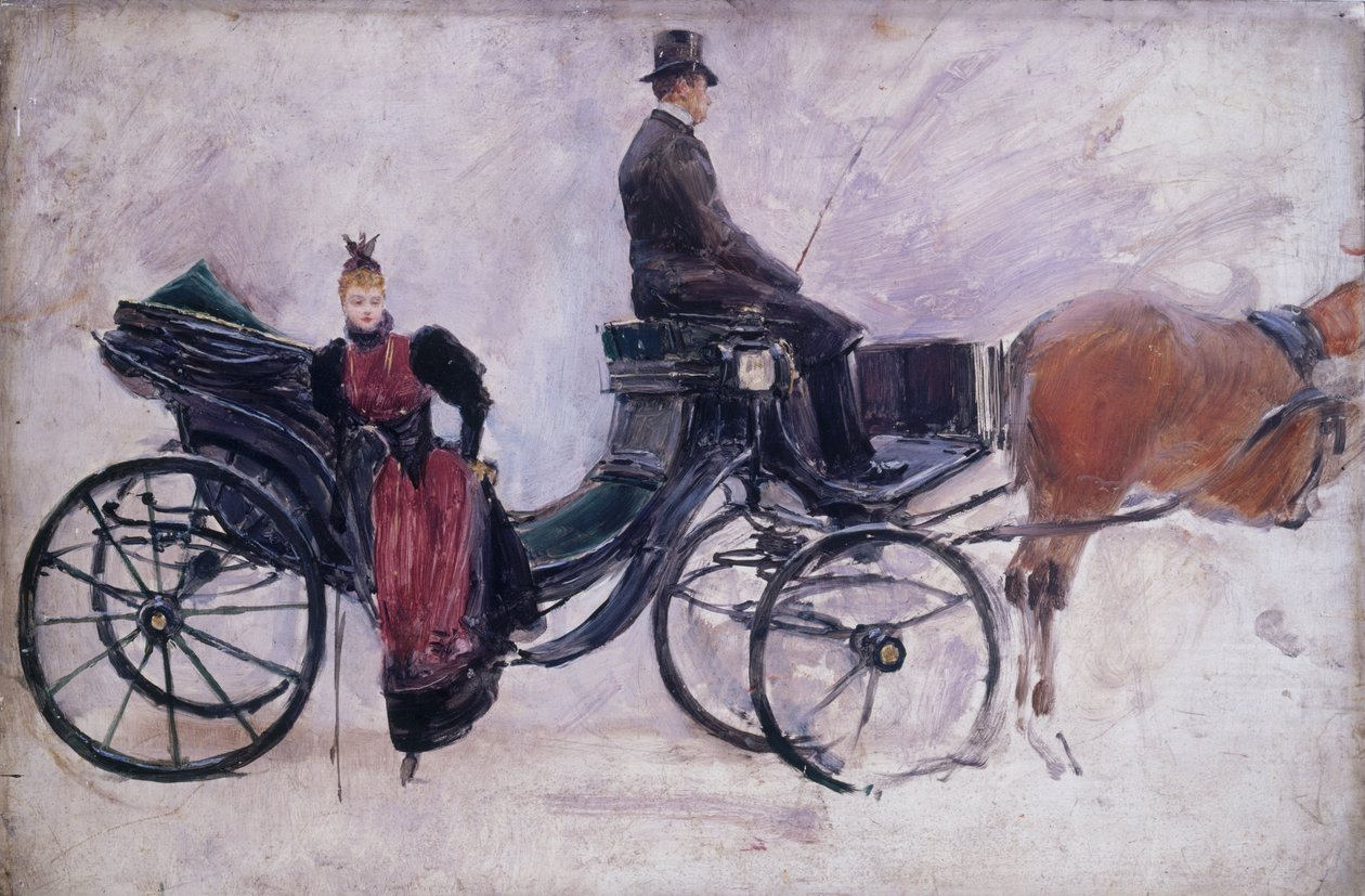 La Victoria，约 1880 年（木板油画） 作者 让·贝罗