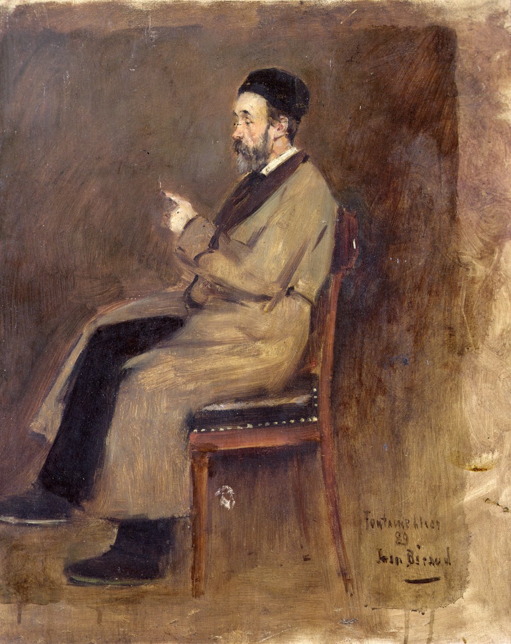 J. J. 韦斯 (J. J. Weiss) 肖像（1827-1891） 作者 让·贝罗
