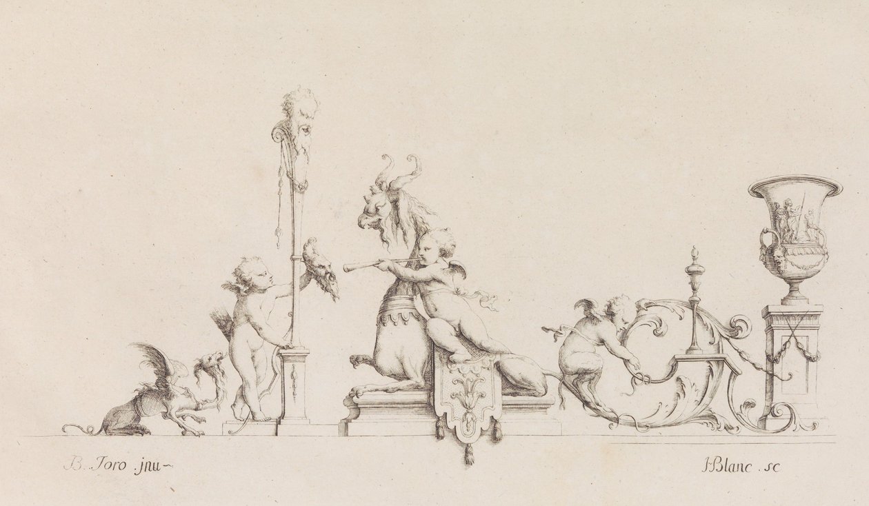 Desseins a Plusieurs Usages Inventés par M. B. Toro, 1718 or after. , 1718 or after. 作者 让·伯纳德·托罗