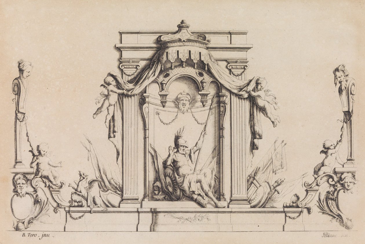 Desseins a Plusieurs Usages Inventés par M. B. Toro, 1718 or after. , 1718 or after. 作者 让·伯纳德·托罗