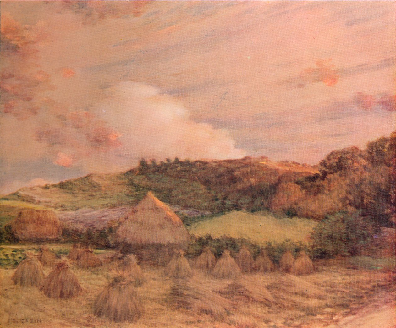 磨刀石，c1885 作者 让·查尔斯·卡赞