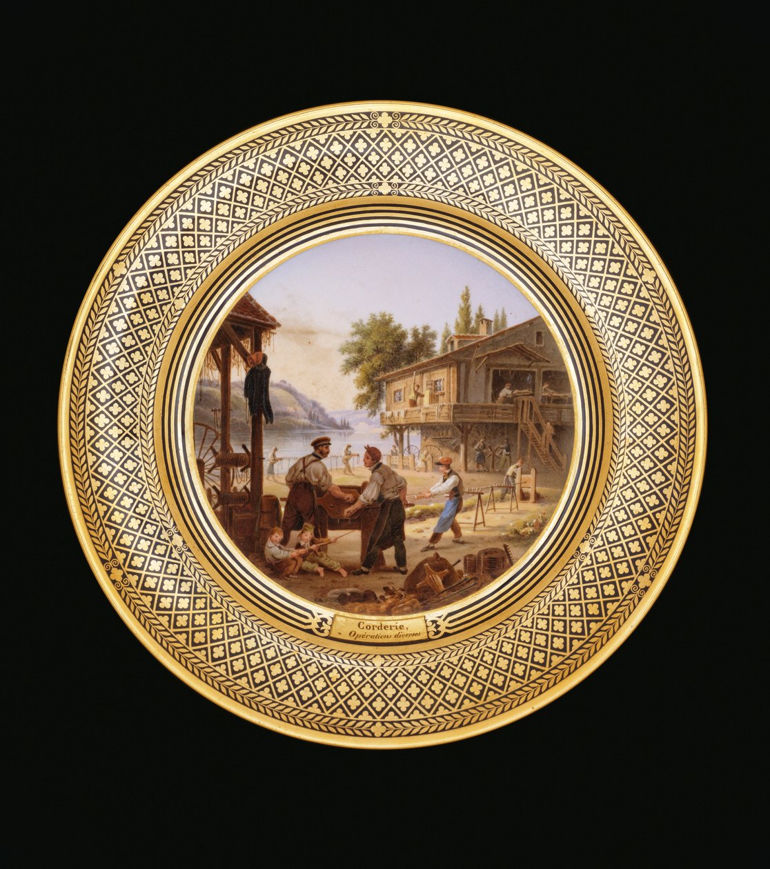 Corderie，约1820-35年 作者 让·查尔斯·德维尔（Jean Charles Develly）