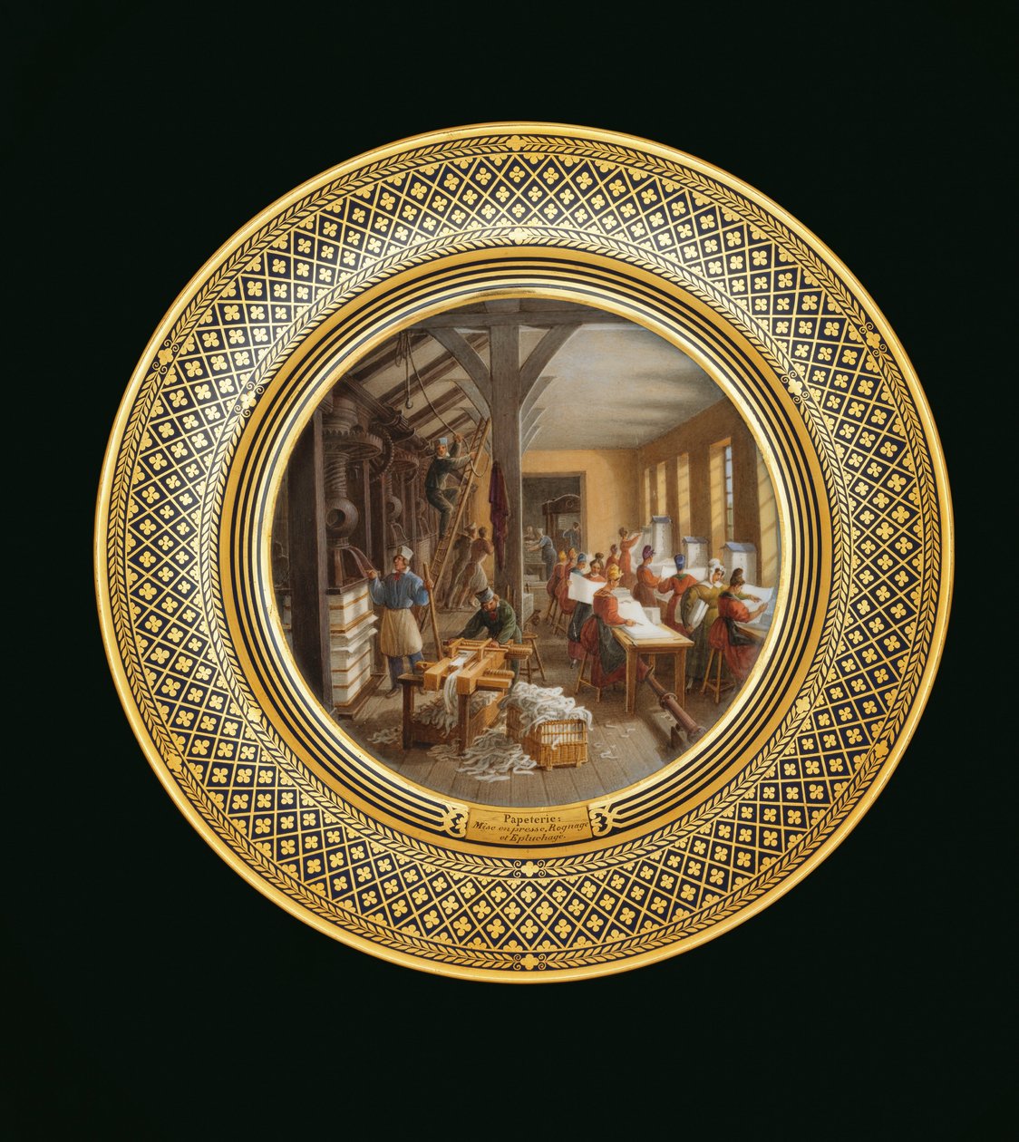 文具，约1820-35年（瓷） 作者 让·查尔斯·德维尔（Jean Charles Develly）