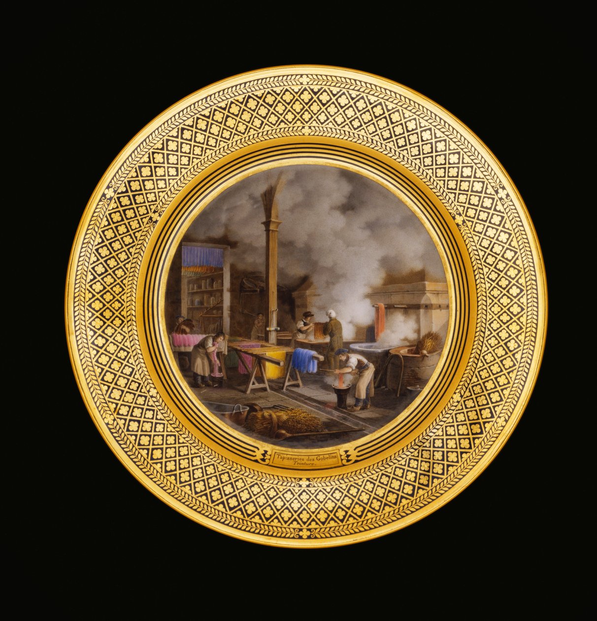 染色，约1820-35年 作者 让·查尔斯·德维尔（Jean Charles Develly）