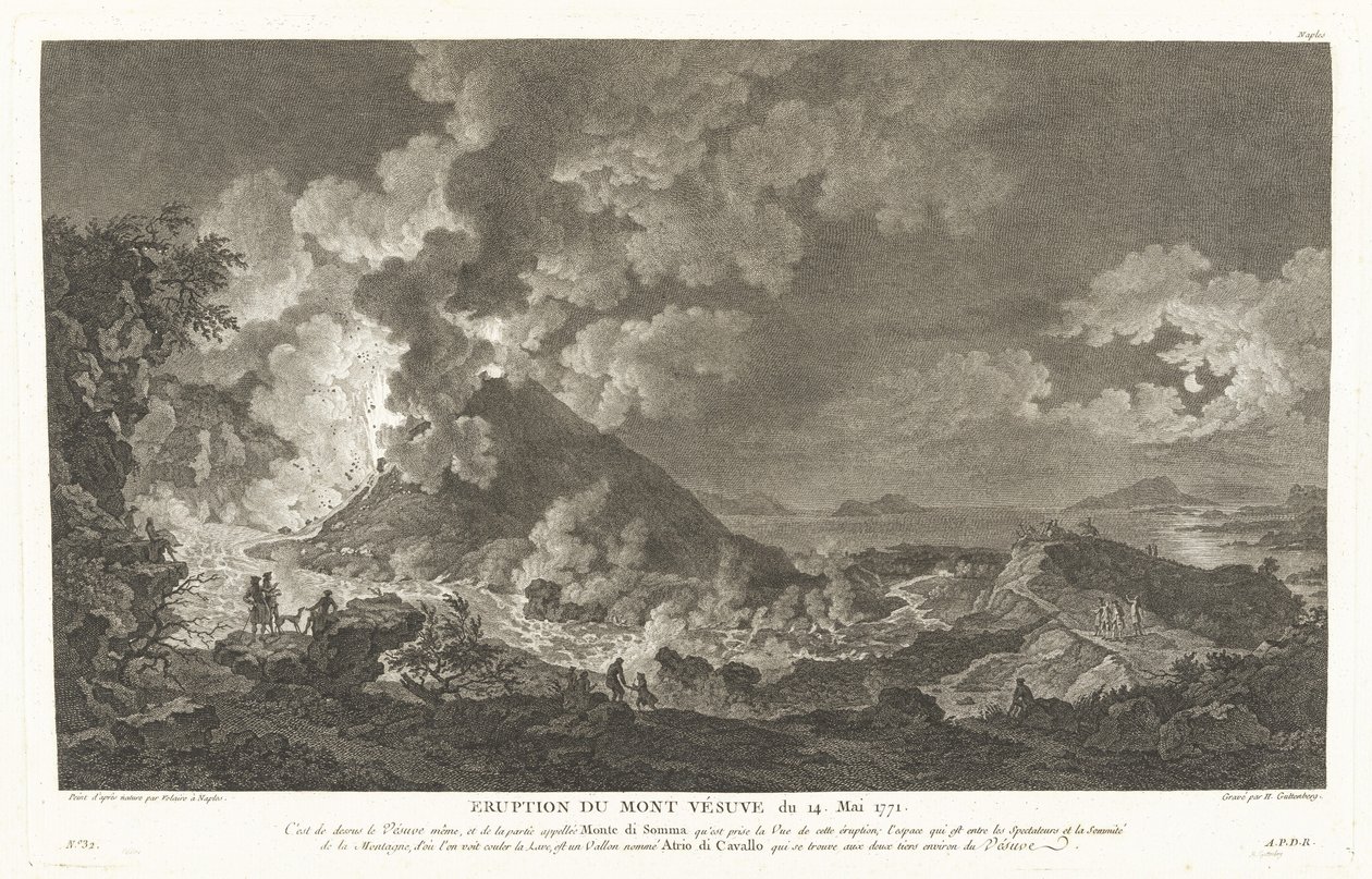 Voyage Pittoresque ou Description des Royaumes de Naples et de Sicile (如诗如画的旅程或那不勒斯和西西里王国的描述) [vol. 1] 。 作者 让·克劳德·理查德·德·圣农