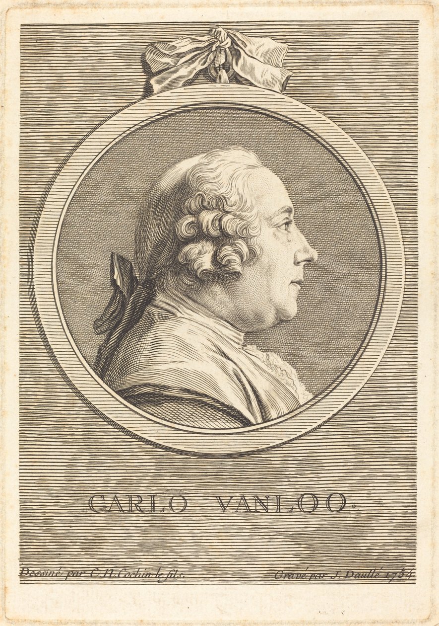 Carle Vanloo 作者 查尔斯·尼古拉斯·科钦二世之后的让·道勒
