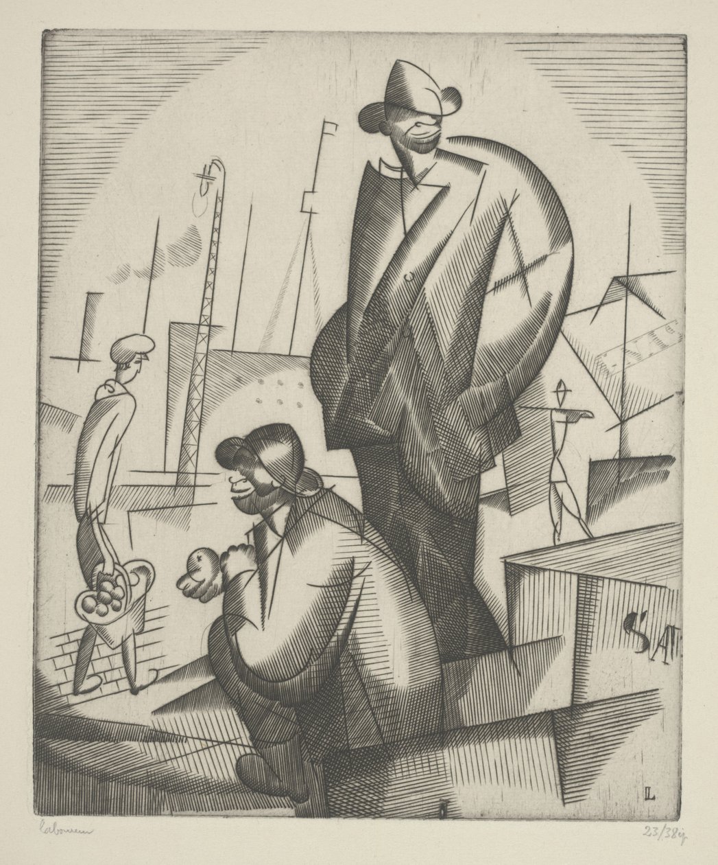 黑色Dockers 作者 让·埃米尔·拉布尔（Jean Emile Laboureur）