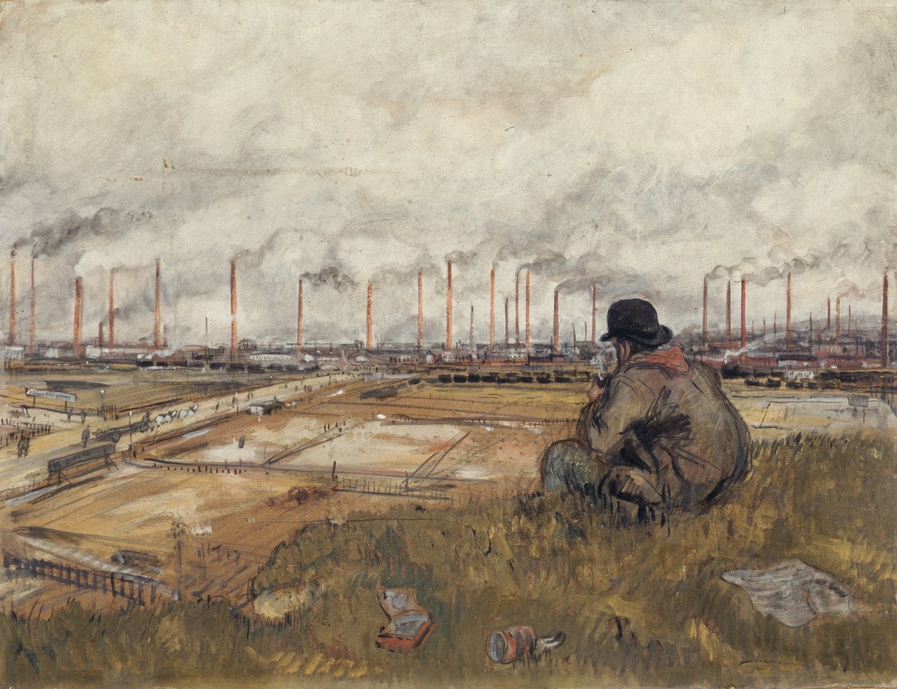 Les Usines, 1902. 作者 让·埃米尔·拉布尔（Jean Emile Laboureur）