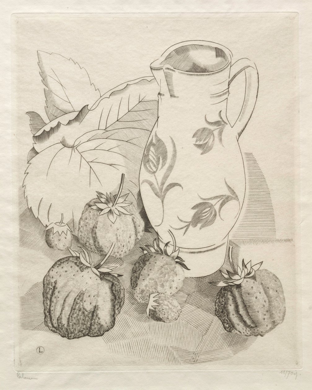 草莓 作者 让·埃米尔·拉布尔（Jean Emile Laboureur）