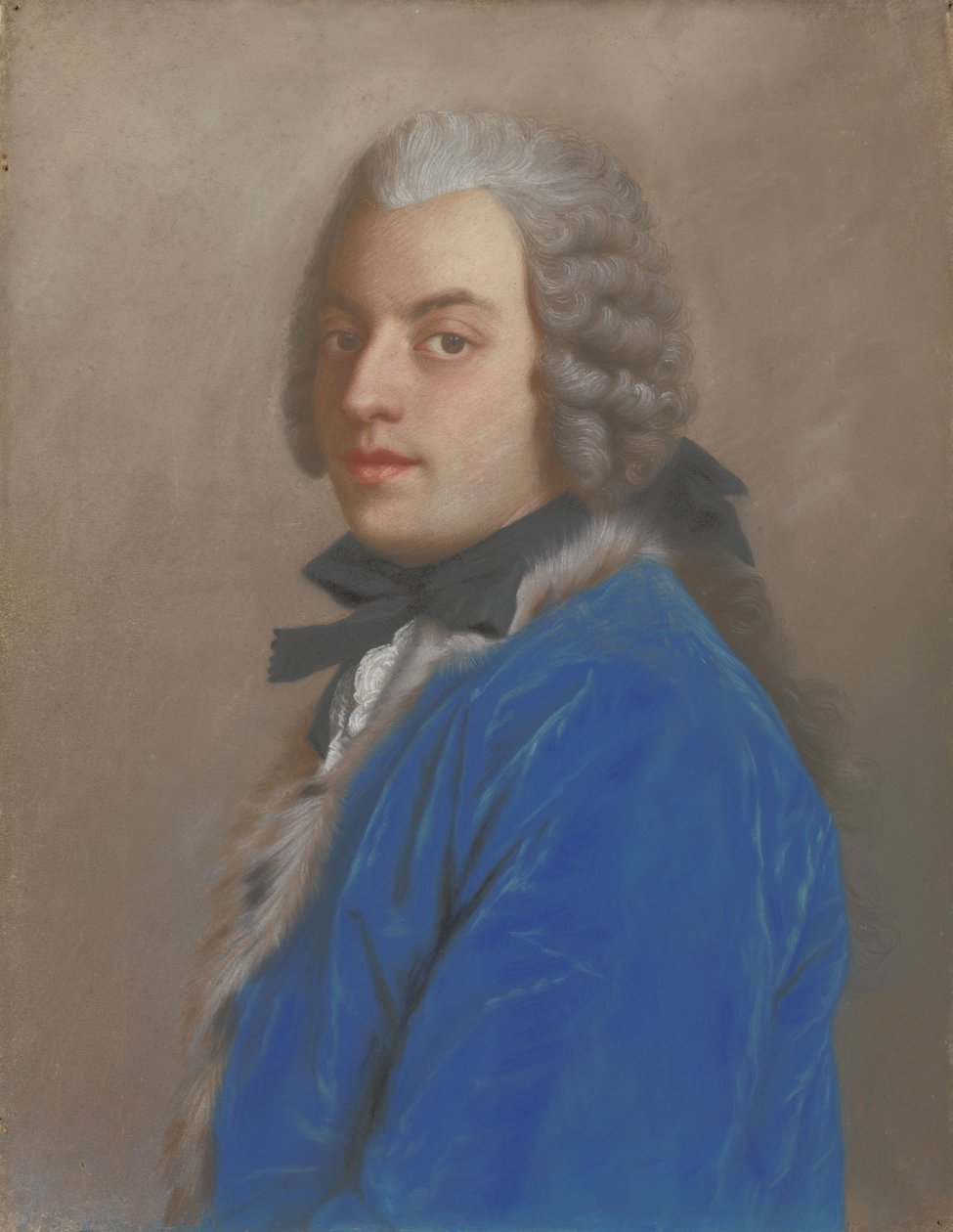计数Francesco Algarotti，1745年 作者 让·埃蒂安·利奥塔