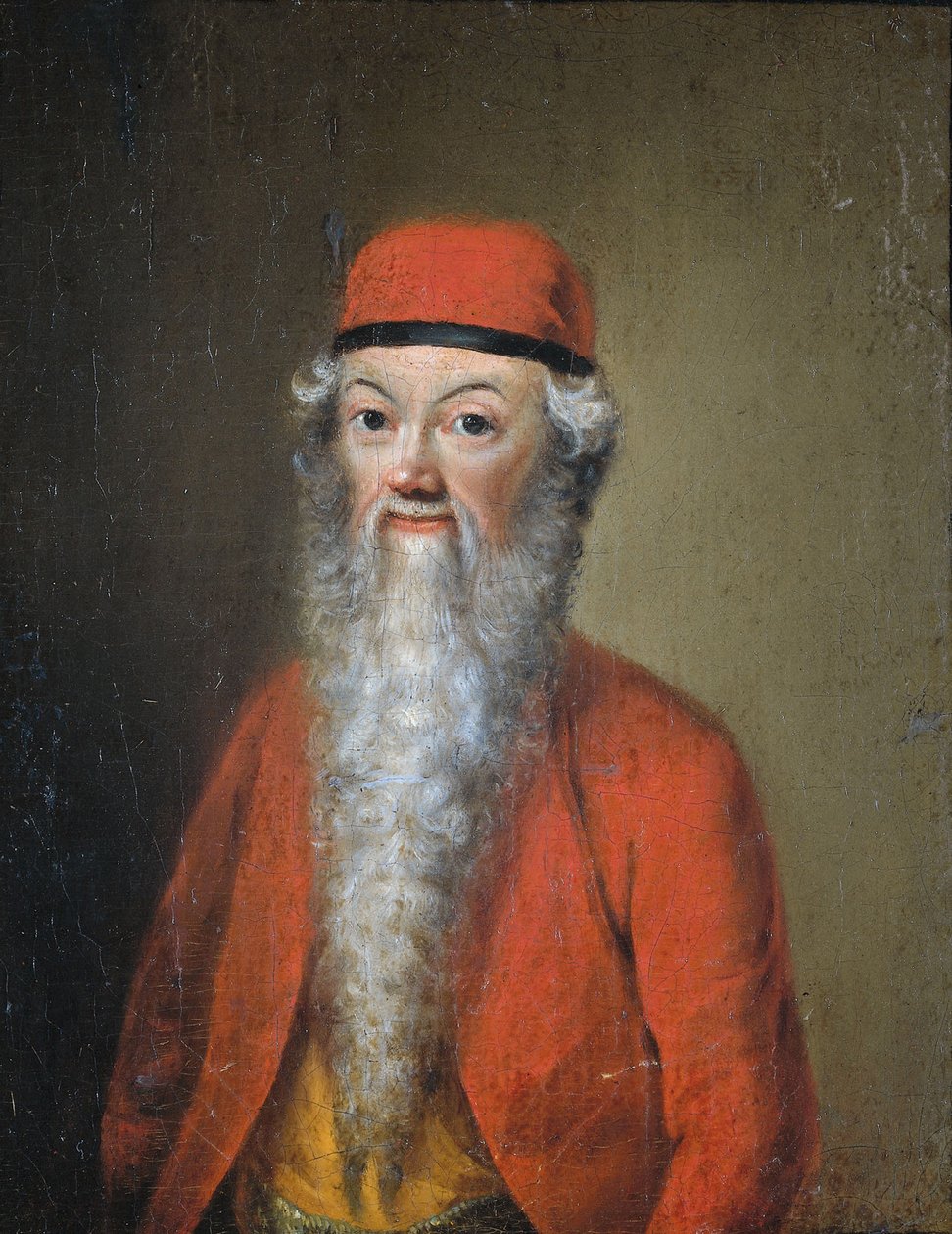 自画像，1789年 作者 让·埃蒂安·利奥塔