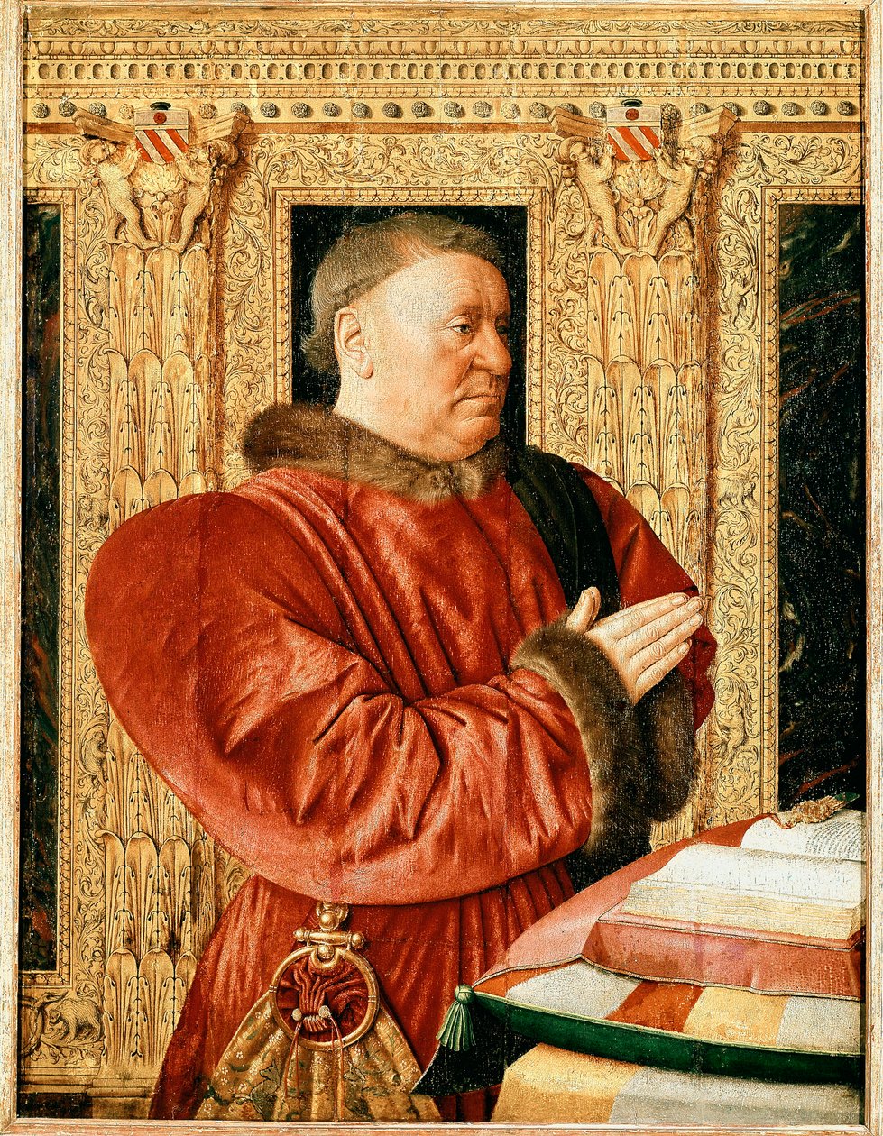 法国司法部长Guillaume Jouvenel des Ursins肖像（绘画 作者 让·富凯