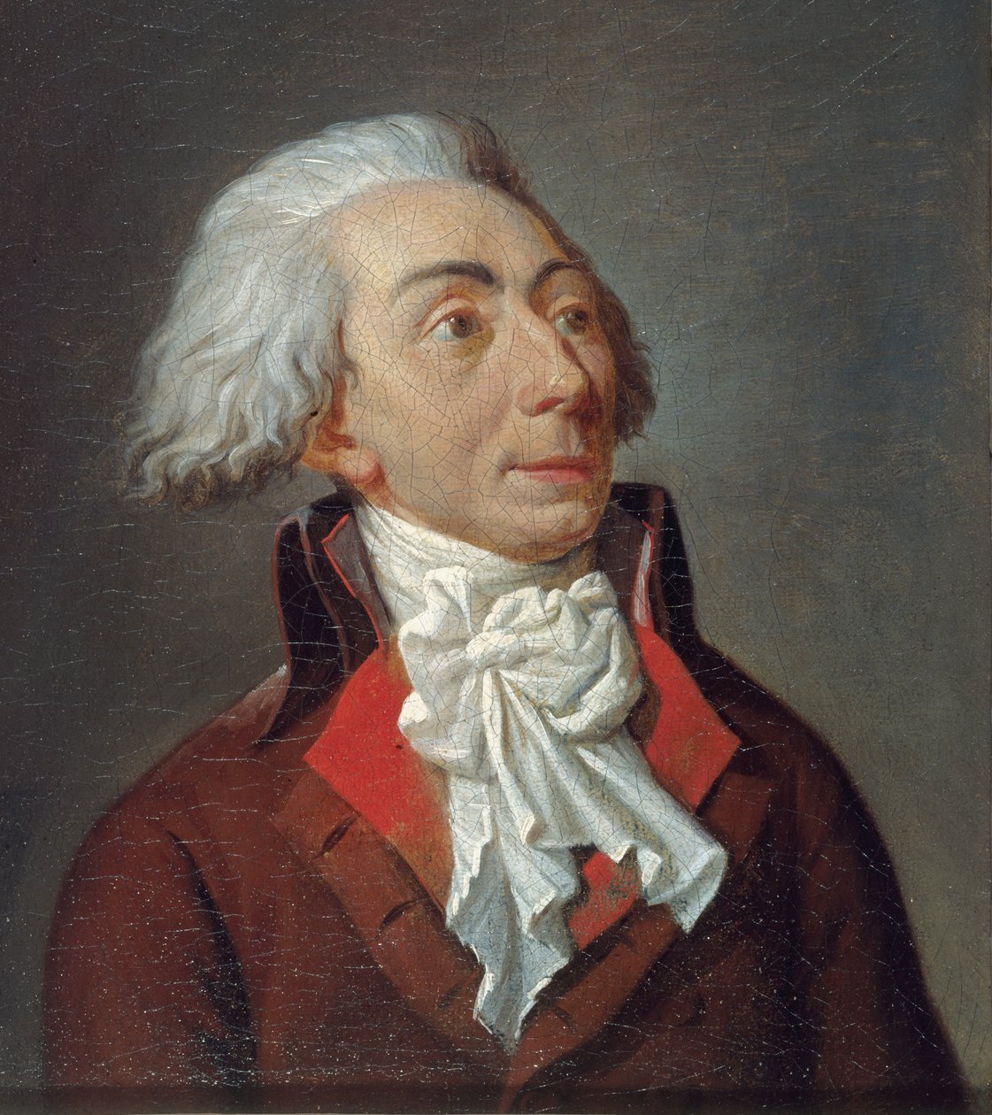 Louis-Michel Le Peletier的肖像，Saint-Fargeau侯爵1760-1793，约1793年。 作者 让·弗朗索瓦·加尼雷