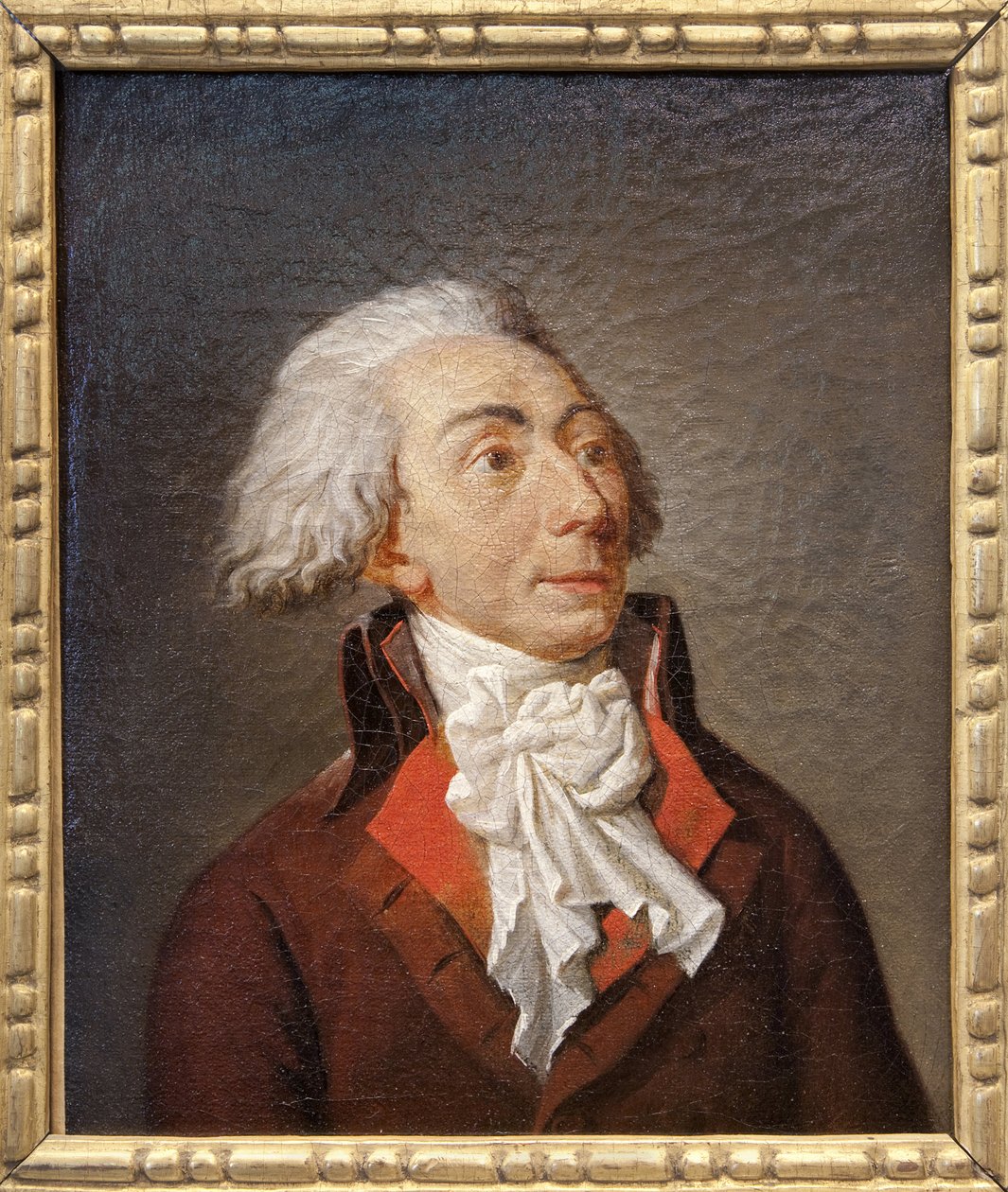 米歇尔-勒贝莱蒂埃-德-圣-法尔戈（1760-1793 年）的肖像，他是法国政治家、律师，大革命期间作为国民大会成员非常活跃。 作者 让·弗朗索瓦·加尼雷