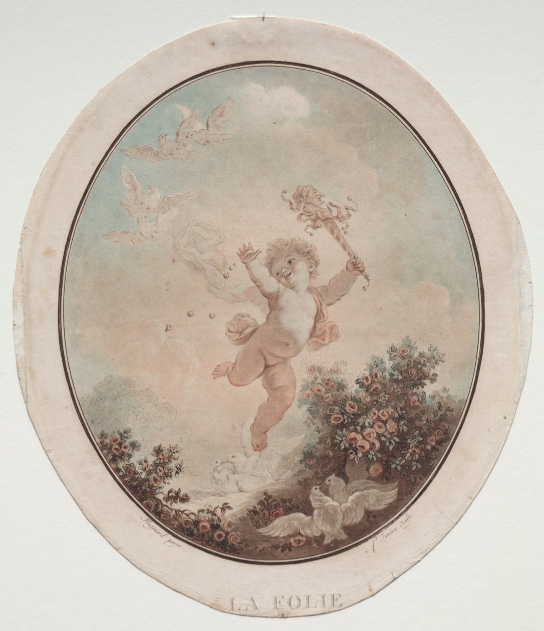 愚蠢，1777年。 作者 让·弗朗索瓦·詹尼特