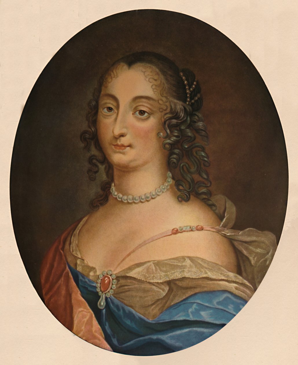 尼农·德·伦克洛斯（Ninon De Lenclos），c1780，1913年 作者 让·弗朗索瓦·詹尼特