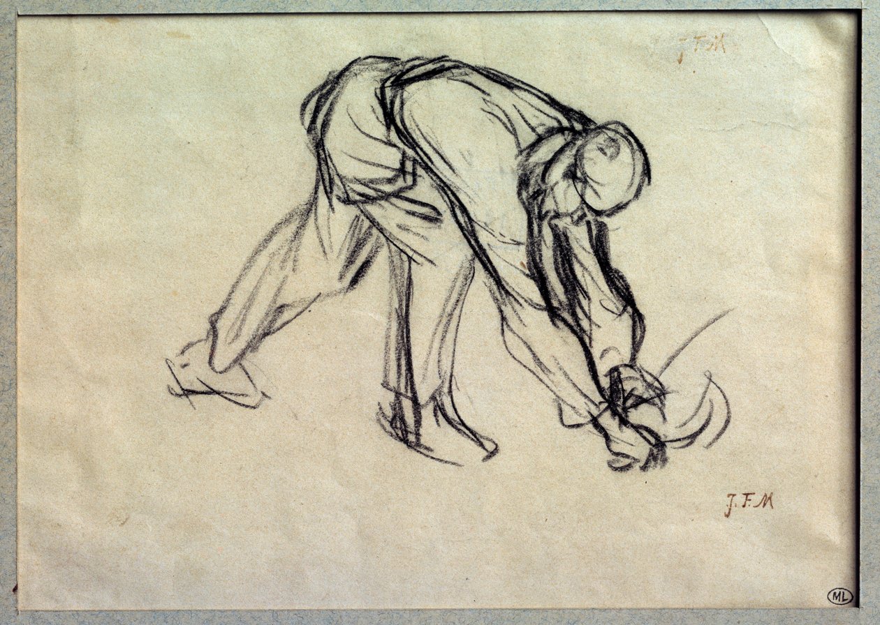 让·弗朗索瓦·米勒（Jean Francois Millet，1814-1875 年）19 世纪巴黎，卢浮宫博物馆 作者 让·弗朗索瓦·米勒