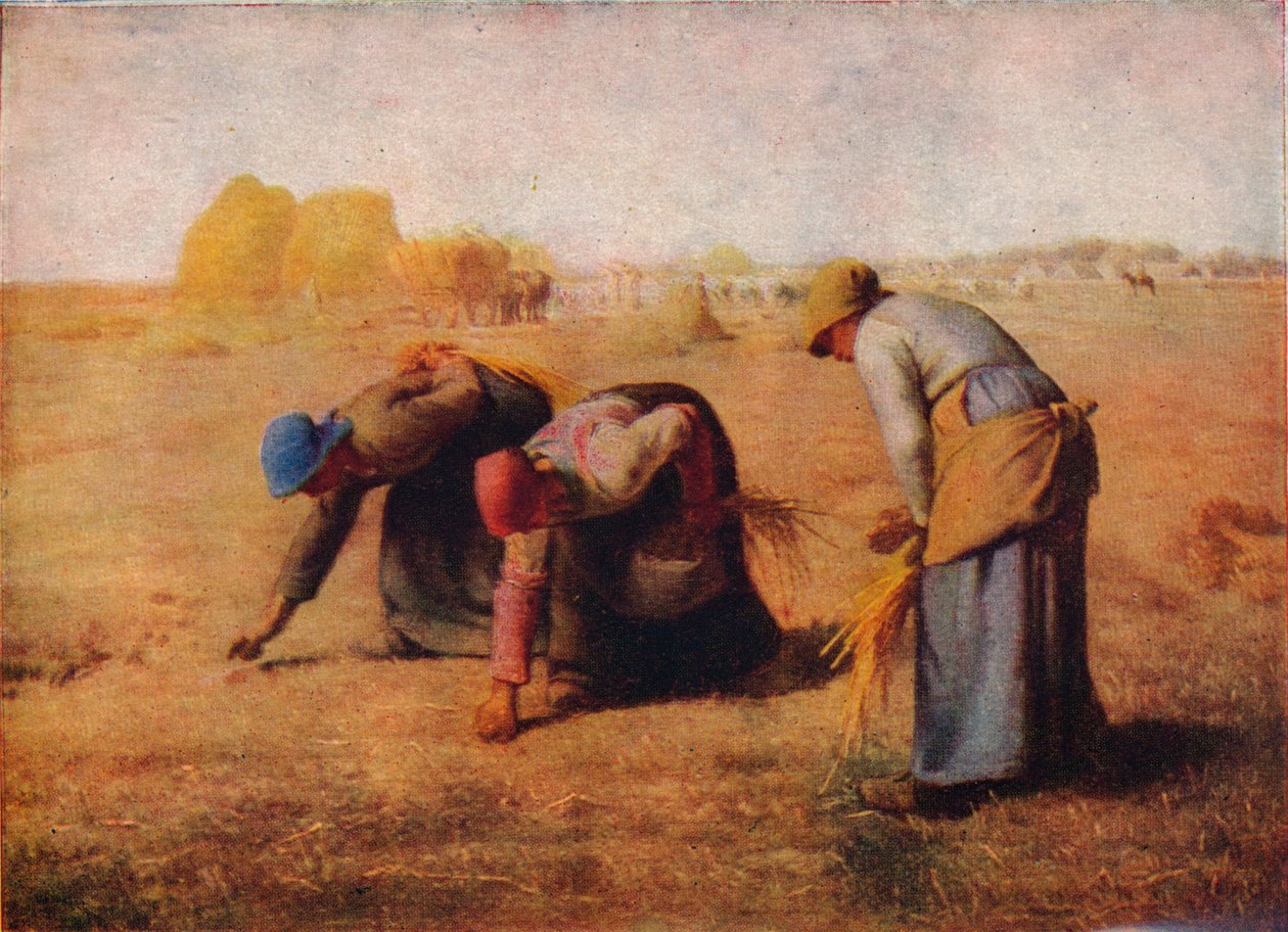 The Gleaners，1857年，1911年 作者 让·弗朗索瓦·米勒