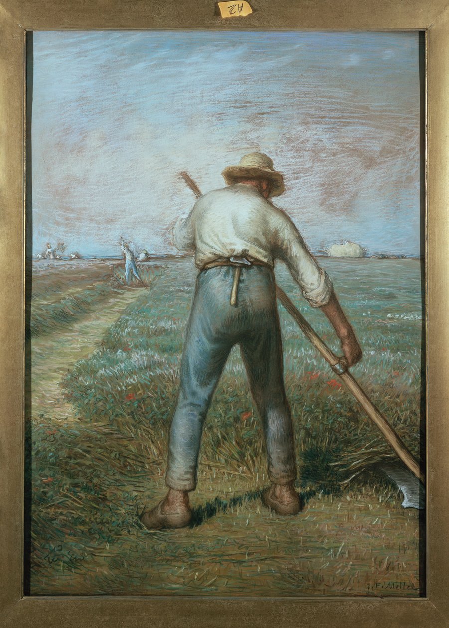 收割者，c.1866-68 作者 让·弗朗索瓦·米勒