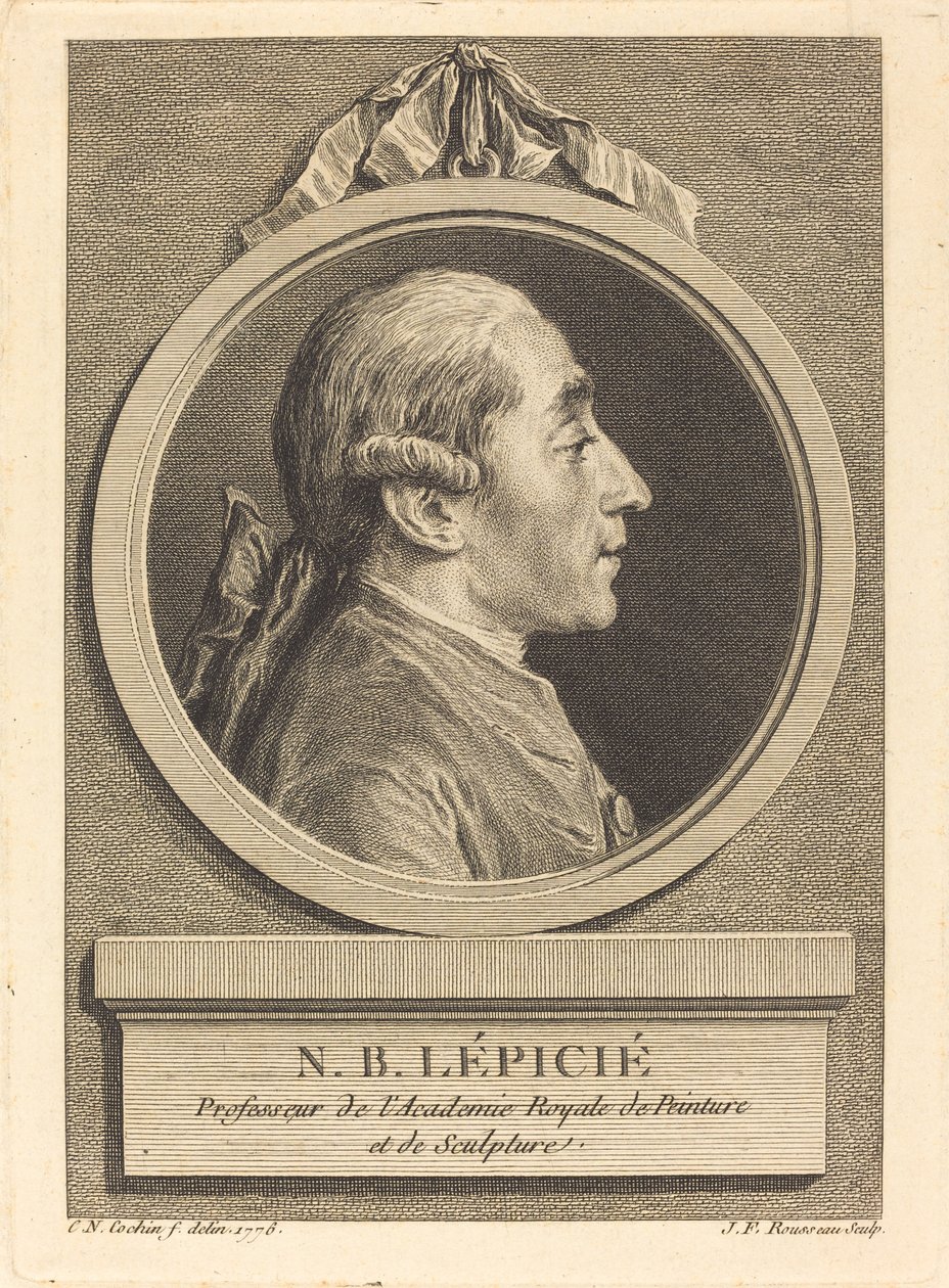 N.B. Lepicie 作者 查尔斯·尼古拉斯·科钦二世之后的让·弗朗索瓦·卢梭