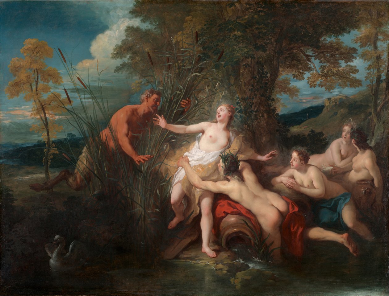 Pan and Syrinx，1720年 作者 让·弗朗索瓦·德·特洛伊
