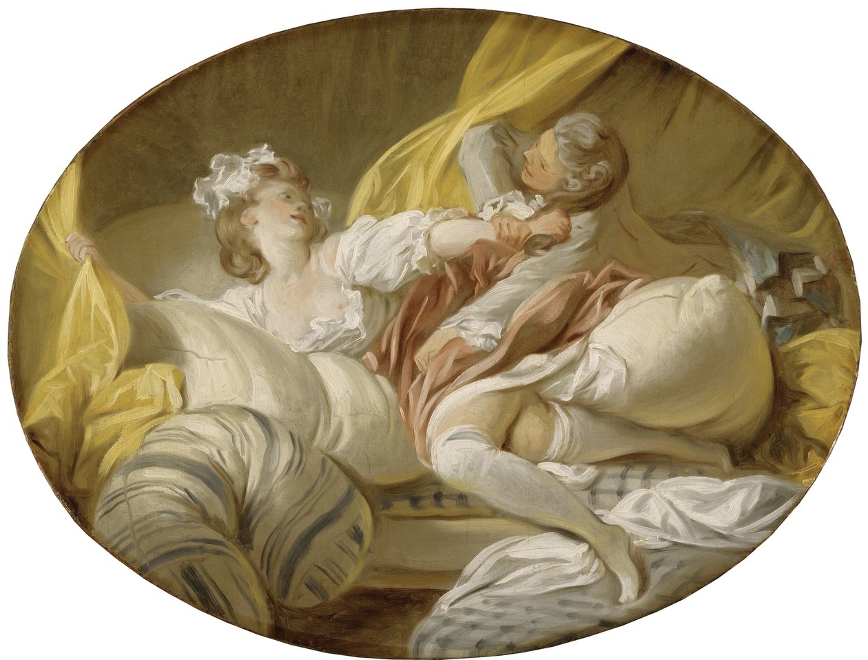 La Resistance inutile（无用的抵抗），作者：弗拉戈纳尔，让·奥诺雷（1732-1806）。 布面油画。 尺寸：45x60.5 厘米。 斯德哥尔摩国家博物馆 作者 让·奥诺雷·弗拉戈纳尔