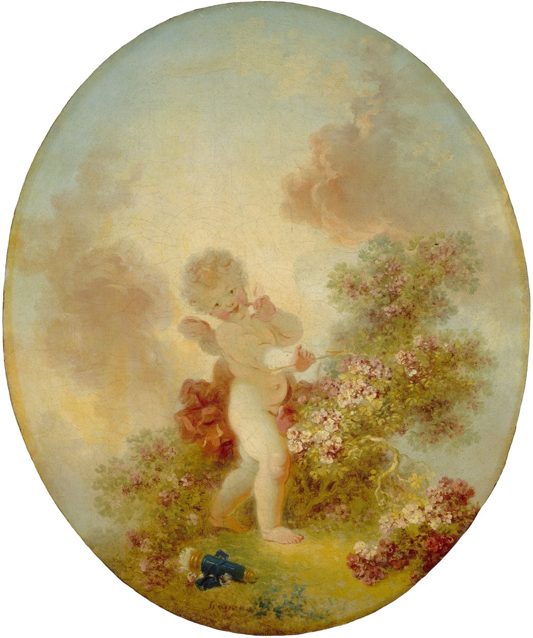 爱哨兵，c.1773-76 作者 让·奥诺雷·弗拉戈纳尔