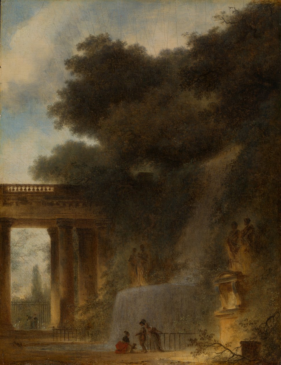 Cascade，1775 作者 让·奥诺雷·弗拉戈纳尔