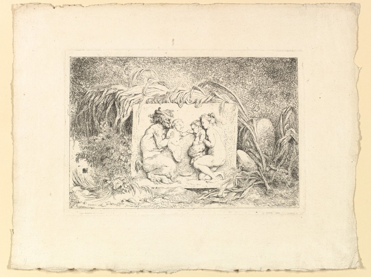 萨特家族，1763年。 作者 让·奥诺雷·弗拉戈纳尔