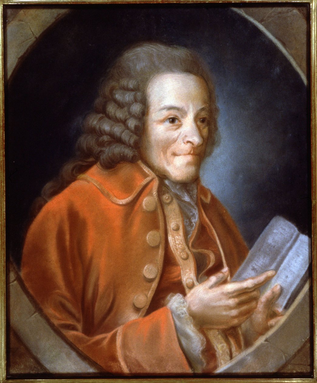 伏尔泰，c。 1770-1775（绘画） 作者 让·胡伯