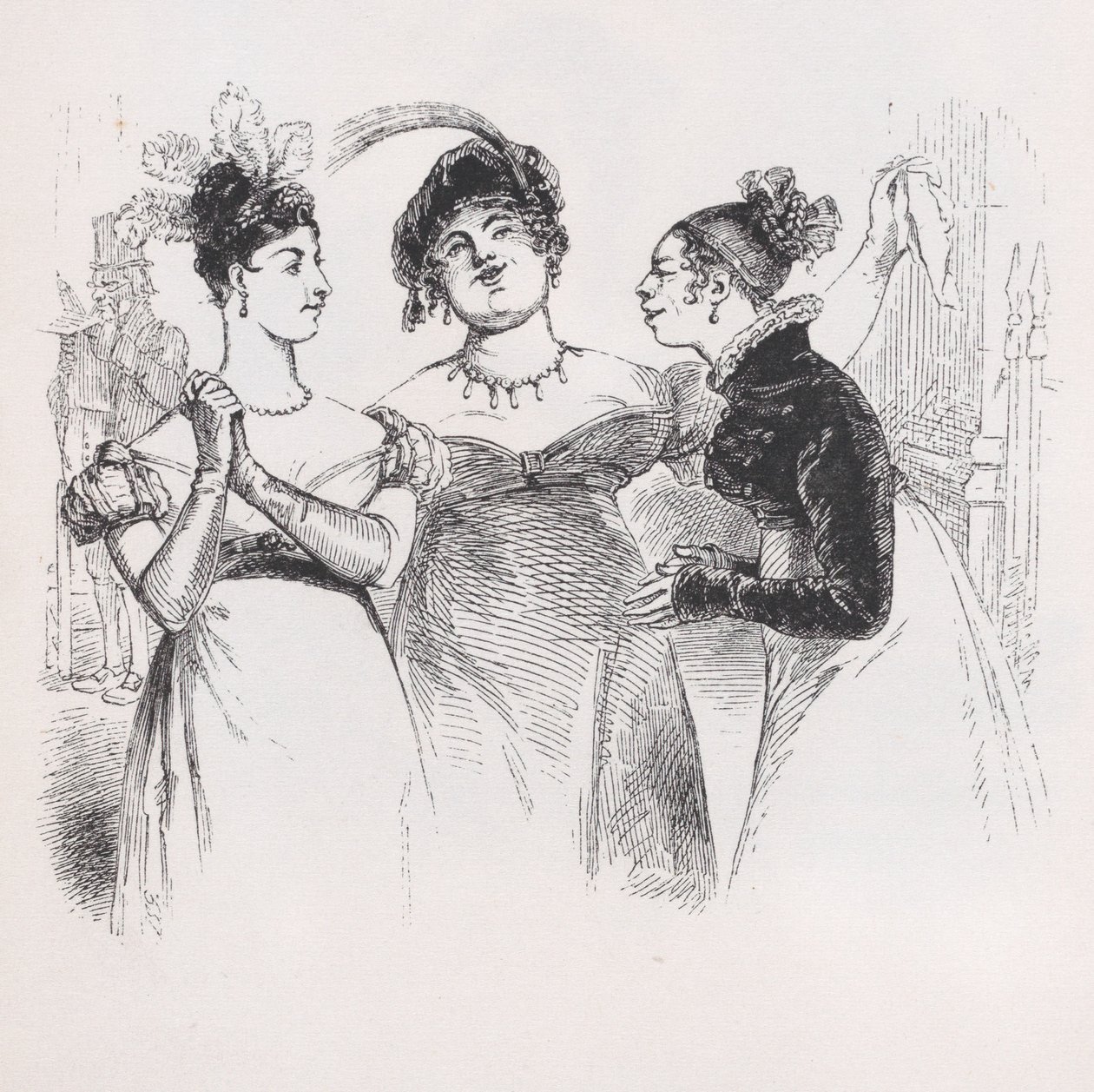 这些女士的意见来自《贝朗热全集》，1836年。 作者 让·伊格纳斯·伊西多尔·杰拉德