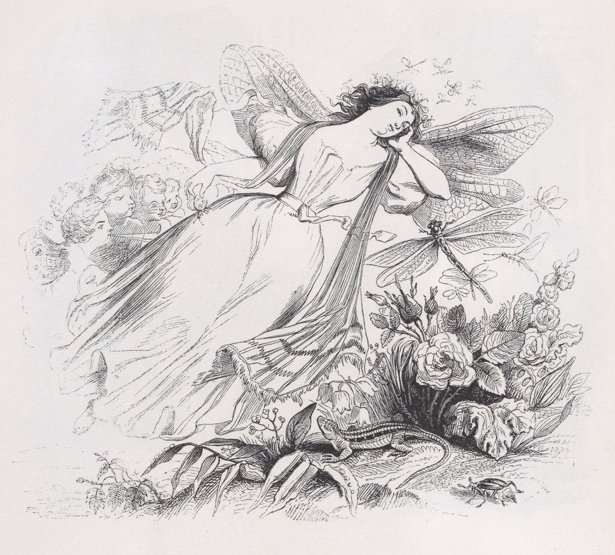 西尔弗》选自《贝朗热全集》，1836年。 作者 让·伊格纳斯·伊西多尔·杰拉德