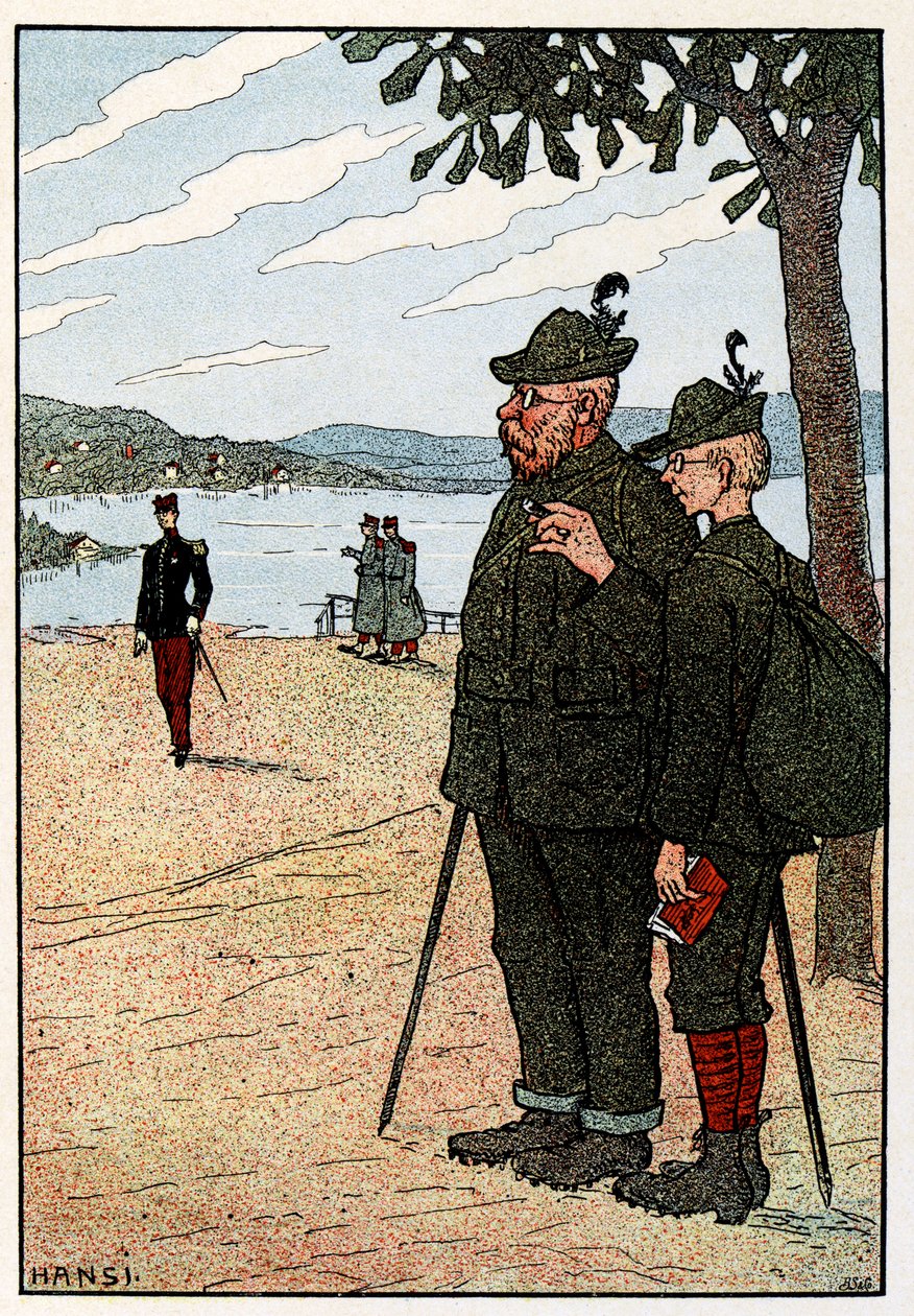 Vosges Bilder（孚日山脉图像）； 热拉默 作者 让·雅克 (1873 1951) 华尔兹