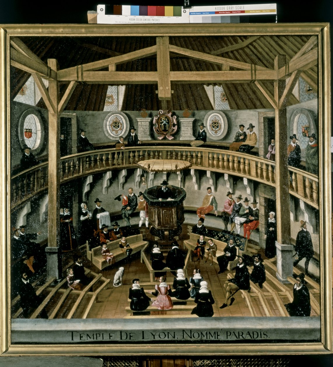 加尔文主义（PROTESTANTISM）：1564 年的天堂圣殿。 作者 让·雅克（后）佩里森
