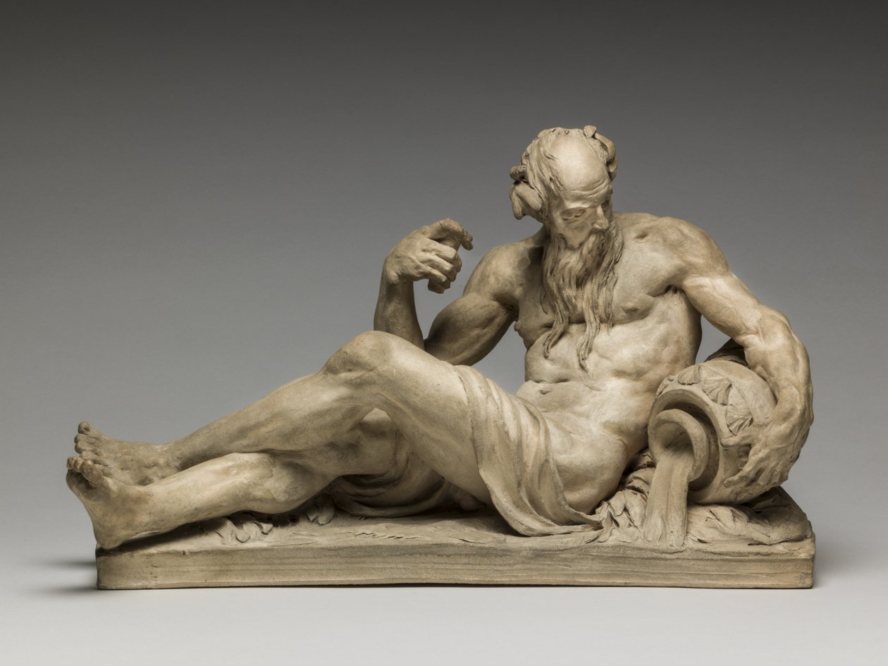 河神，1755年（兵马俑） 作者 让·雅克·卡菲里（Jean Jacques Caffieri）